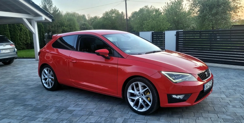 Seat Leon cena 37900 przebieg: 155000, rok produkcji 2013 z Oświęcim małe 137